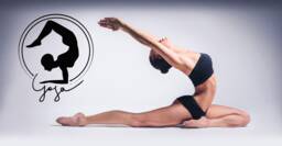Yoga Pose Wall Decal Lotus Mandala, Buddha Decor T631 - thumbnail 1