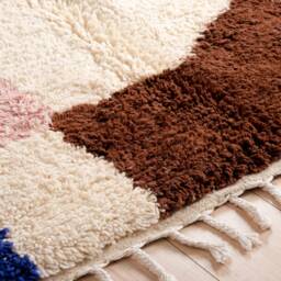 Authentic Moroccan Rug, Beni Ourain Rug 5x7 Ft - thumbnail 4