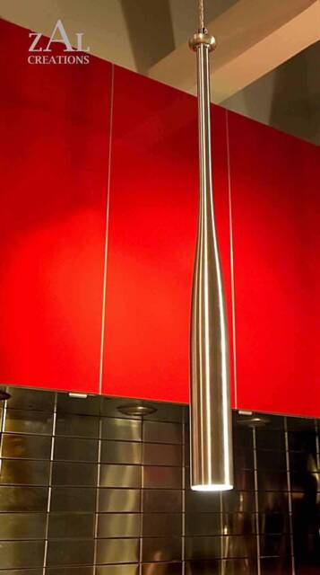 Baseball Bat Pendant Light - image 1