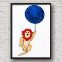 Lion Nursery Decor Jungle Theme Nursery, Wall Art, Boy Decor, Safari Girl - thumbnail 1