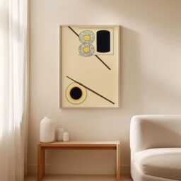 Sushi Roll Poster, Japanese Food Wall Art, Minimal Kitchen Print - thumbnail 3