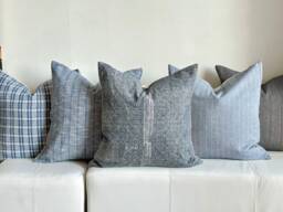 Combo Pillow Set Of 5 Indigo Pillow Cover - thumbnail 1