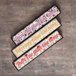 There's No Place Like Home Metal Print Retro Gallery Wall Art - thumbnail 2
