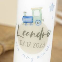 Birthday Candle Train - Leandro in 2 Beautiful Colors - thumbnail 2
