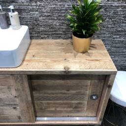Camden - Handmade Reclaimed Timber Bathroom Furniture - thumbnail 2