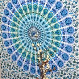 Mandala Tapestry Wall Hanging Twin Indian Tapestries Dorm Decor Art Beach Sheet Throw Yoga Mat Bed Cover - thumbnail 3