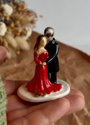 Custom Ceramic Figurine From Photo, Personalized Couple Or Family Miniature Sculpture, Handmade Clay Figurine, Unique Valentine's Day Gift