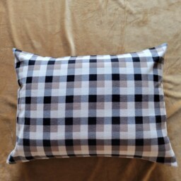 Chequered Pattern Flanel/ Pillow Case/Toddler Pillowcase/Children Pillowcase/ Kids Pillowcase/Flannel Twin Pillowcase - thumbnail 2