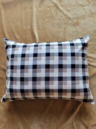 Chequered Pattern Flanel/ Pillow Case/Toddler Pillowcase/Children Pillowcase/ Kids Pillowcase/Flannel Twin Pillowcase - thumbnail 1