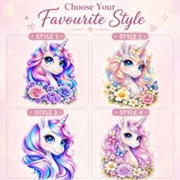 Personalised Unicorn Night Light - Custom Name Bedroom Decor - thumbnail 4