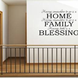 Having Somewhere To Go... Wall Art Quote, Sticker, Decal, Homely Decor, PVC - thumbnail 3