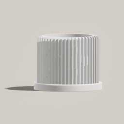 Modern Heart-Shaped Planter With Drainage & Saucer - Unique Valentine's Day Gift For Plant Lovers, 3D Printed Home Hosting Decor - thumbnail 2