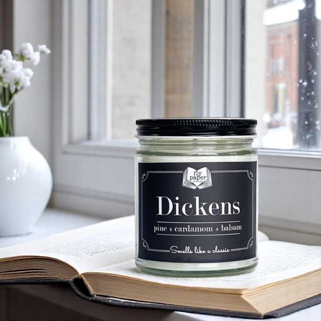 Dickens Soy Candle - Pine + Balsam Cardamom - image 1