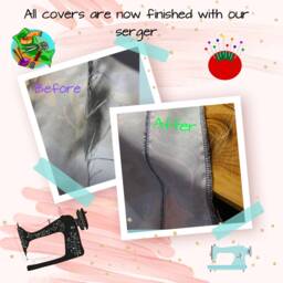 Handmade Cotton Floor Pillow Kids Classroom Seating, Custom Order - thumbnail 3
