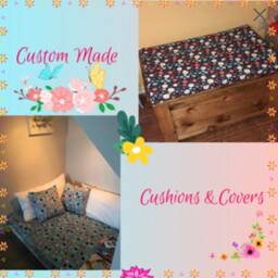Handmade Cotton Floor Pillow Kids Classroom Seating, Custom Order - thumbnail 4