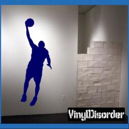 Basketball Vinyl Wall Decal Or Car Sticker - Basketballal021Et - thumbnail 1