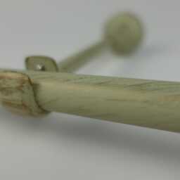 "Vintage White Curtain Pole " - thumbnail 2