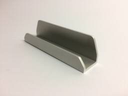 Silver Business Card Holder For Desk Modern Decorative Office Accessories