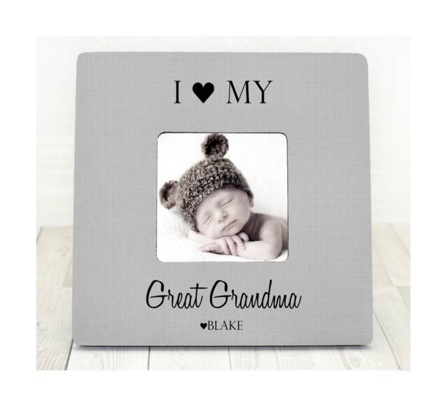 Only The Best Grandmas Get Promoted To Great Grandma Frame Nana Personalized Picture New Baby Gift Grandparent - image 1