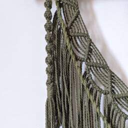 Large Macrame Backdrop, Extra Large Wall Decor With Tassels, Home & Living, Boho Wall Decor, Gift For Home, Living Room - thumbnail 3