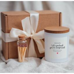 Will You Be My Bridesmaid Candle Gift Set Proposal Gifts Bridesmaids Candles - thumbnail 3