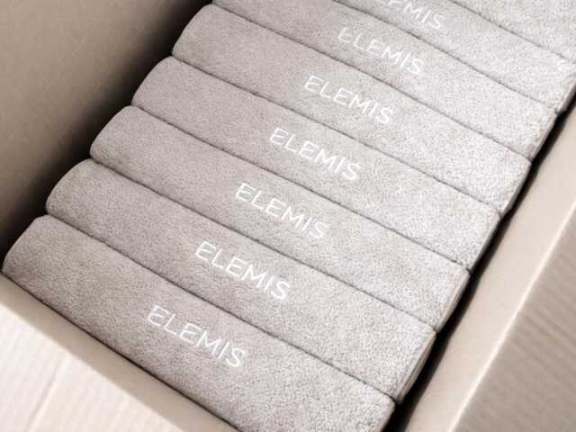 Personalized Egyptian Cotton Towel With Embroidered Business Logo - image 1