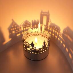 Pfullingen Skyline Candle Lantern Shadow Play Souvenir - thumbnail 3
