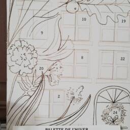Eco-Responsible Advent Calendar To Paint With Plant Watercolors - thumbnail 3