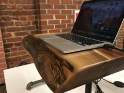 Sold Live Edge Walnut Stand Up Desk Kit. Sold