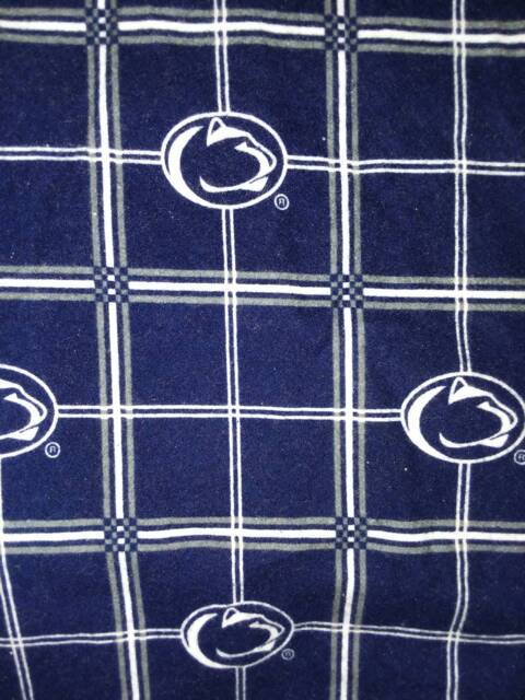 Penn State Double Sided Flannel Baby Blanket - image 1