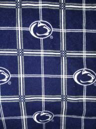 Penn State Double Sided Flannel Baby Blanket