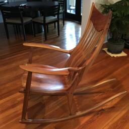 Rocking Chair Inspired By Sam Maloof - thumbnail 3