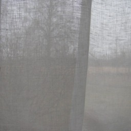 Linen Cafe Curtain Romantic With Lace Edge Trim Window Panel French Country Kitchen Curtain.custom - thumbnail 4