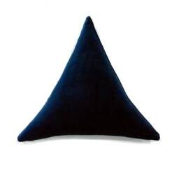 Sale Velvet Triangle Cushion Cover, Velvet Pillow Floor Outdoor Cover - thumbnail 3