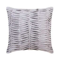 "Faux Suede Gray Toss Pillows 16""x16" - thumbnail 1