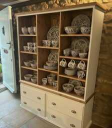 Shaftesbury Larder, Kitchen Dresser, Storage Cupboard, Display Unit - Custom Colour Choice - thumbnail 1
