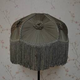 Handmade Pleated Lampshade Victorian Style Scalloped Shade Etsy - thumbnail 2
