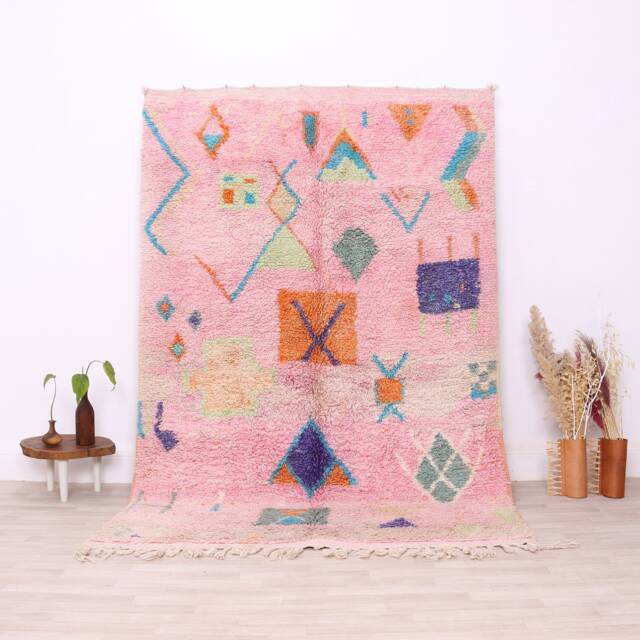 Moroccan Rug, Berber 5x8 Ft, Authentic Wool Rug - image 1