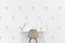 Dove Origami Wall Decal Kids Room Bird Wall Sticker Living Bedroom Pattern Wallpaper Vinyl Decals Stickers Home Decor - thumbnail 1