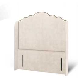 Plush Velvet Ottoman Storage Bed - Wing Design Headboard - thumbnail 3