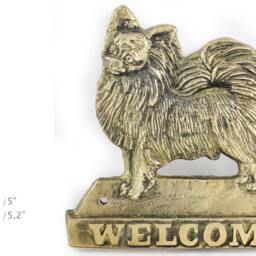 Chihuahua - Long Haired, Dog Welcome, Hanging Decoration, Limited Edition, Artdog - thumbnail 2