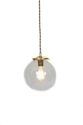 Simply Modern Vintage Style Large Globe Pendant