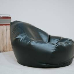 Faux Leather Hi-Back Gamer Bean Bag Chair Handmade in UK - thumbnail 2