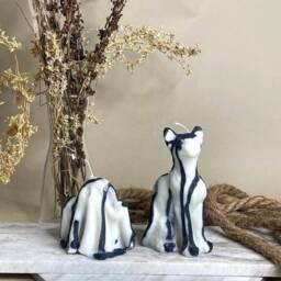 Ghost Candle - Halloween Decor - thumbnail 4
