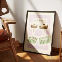 One More Espresso Martini Wall Print - Cocktail Poster Kitchen Art Drink Lover Bar Trendy Illustrated - thumbnail 2