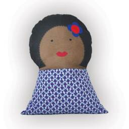 Soft Cushion Doll - Aretha For Kids Bedroom - thumbnail 1