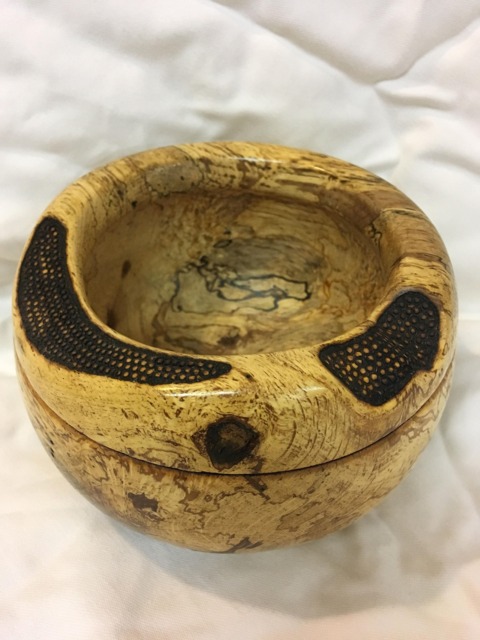 Hand-Turned Oak Bowl