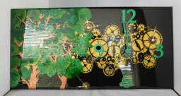 Tree Stencil Clock - thumbnail 1