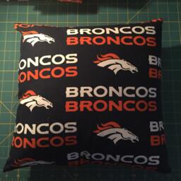 Denver Bronco's Pillow - thumbnail 4