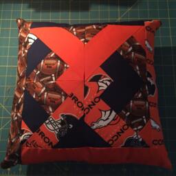 Denver Bronco's Pillow - thumbnail 3